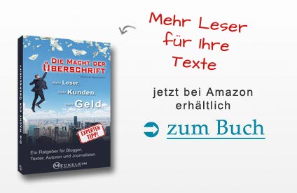 Buch: Die Macht der Überschrift